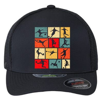 Soccer Player Cool Flexfit Unipanel Trucker Cap