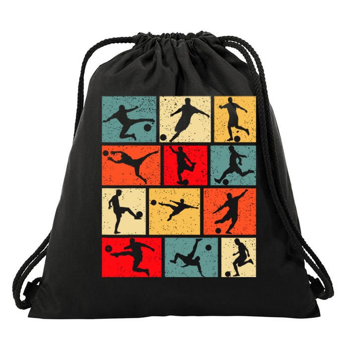 Soccer Player Cool Drawstring Bag