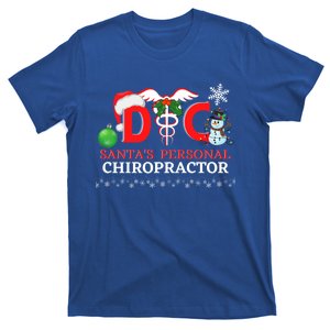 SantaS Personal Chiropractor Dc Christmas Gift T-Shirt