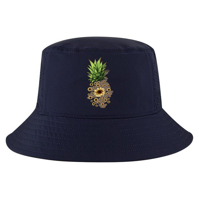 Sunflower Pineapple Cute Cool Comfort Performance Bucket Hat