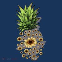Sunflower Pineapple Cute Beanie