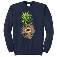 Sunflower Pineapple Cute Tall Sweatshirt