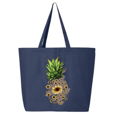 Sunflower Pineapple Cute 25L Jumbo Tote