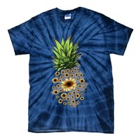 Sunflower Pineapple Cute Tie-Dye T-Shirt
