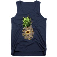 Sunflower Pineapple Cute Tank Top