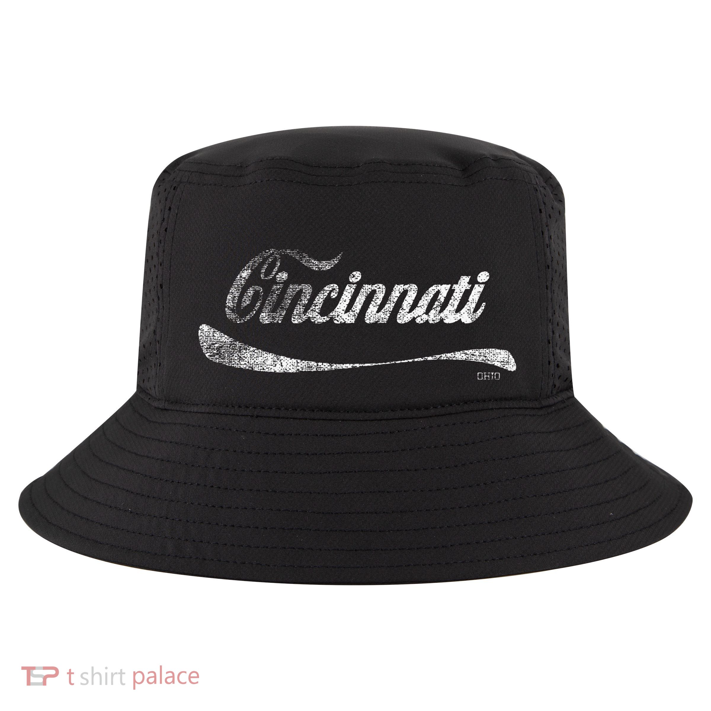 Soda Pop Cincinnati Cola Cool Comfort Performance Bucket Hat