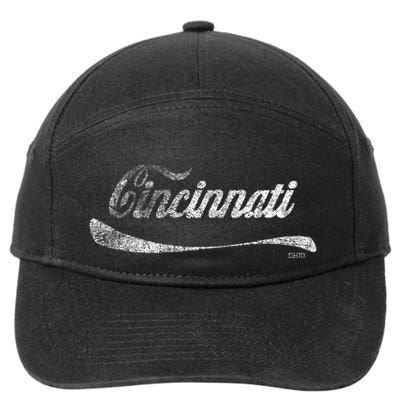 Soda Pop Cincinnati Cola 7-Panel Snapback Hat
