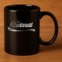 Soda Pop Cincinnati Cola 11oz C Handle Ceramic Mug
