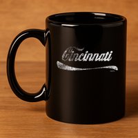 Soda Pop Cincinnati Cola 11oz C Handle Ceramic Mug