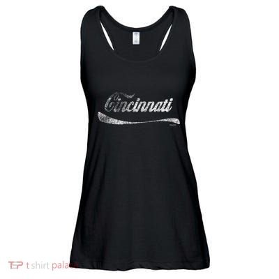 Soda Pop Cincinnati Cola Ladies Essential Flowy Tank
