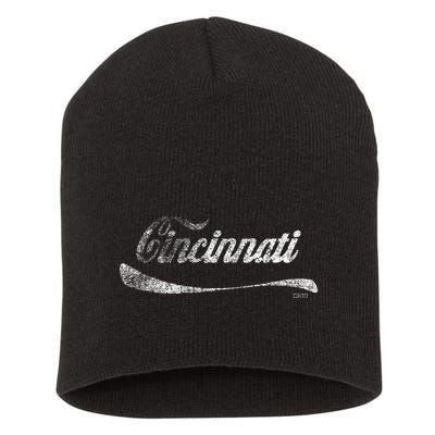Soda Pop Cincinnati Cola Short Acrylic Beanie