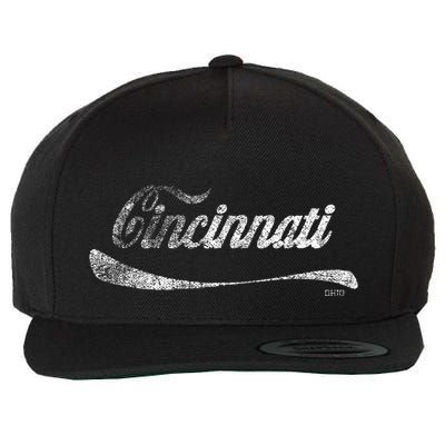Soda Pop Cincinnati Cola Wool Snapback Cap