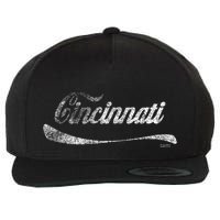 Soda Pop Cincinnati Cola Wool Snapback Cap