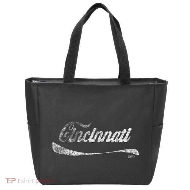 Soda Pop Cincinnati Cola Zip Tote Bag