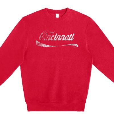 Soda Pop Cincinnati Cola Premium Crewneck Sweatshirt