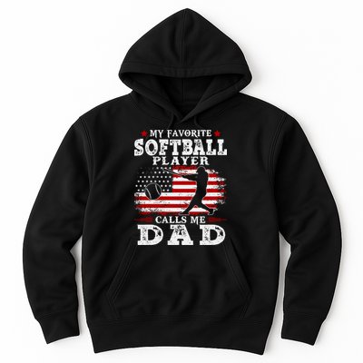 Softball Player Calls Me Dad Hoodie