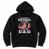 Softball Player Calls Me Dad Hoodie