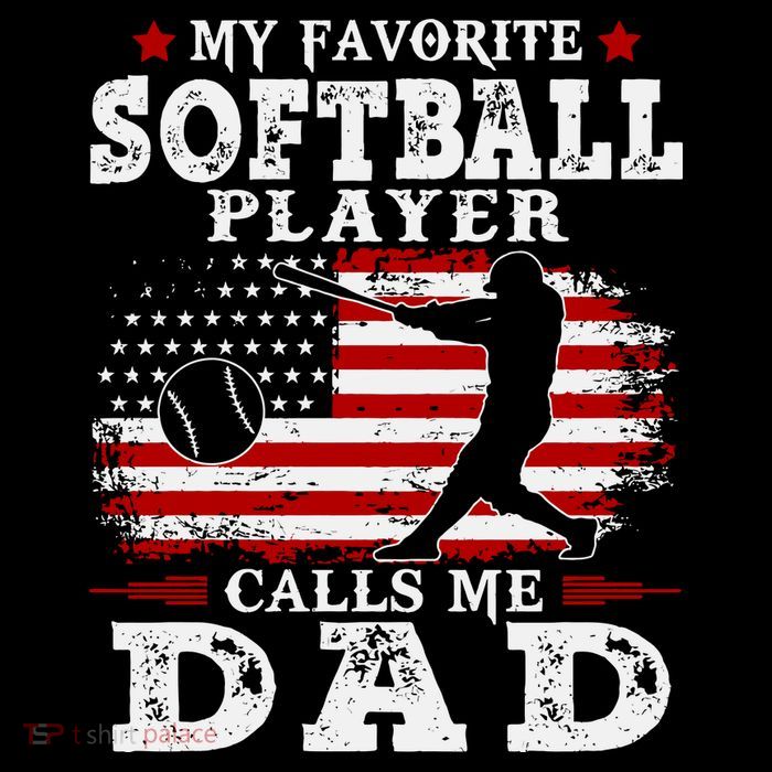 Softball Player Calls Me Dad Apron