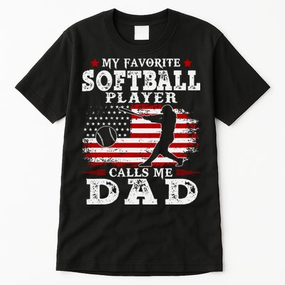 Softball Player Calls Me Dad Tall T-Shirt