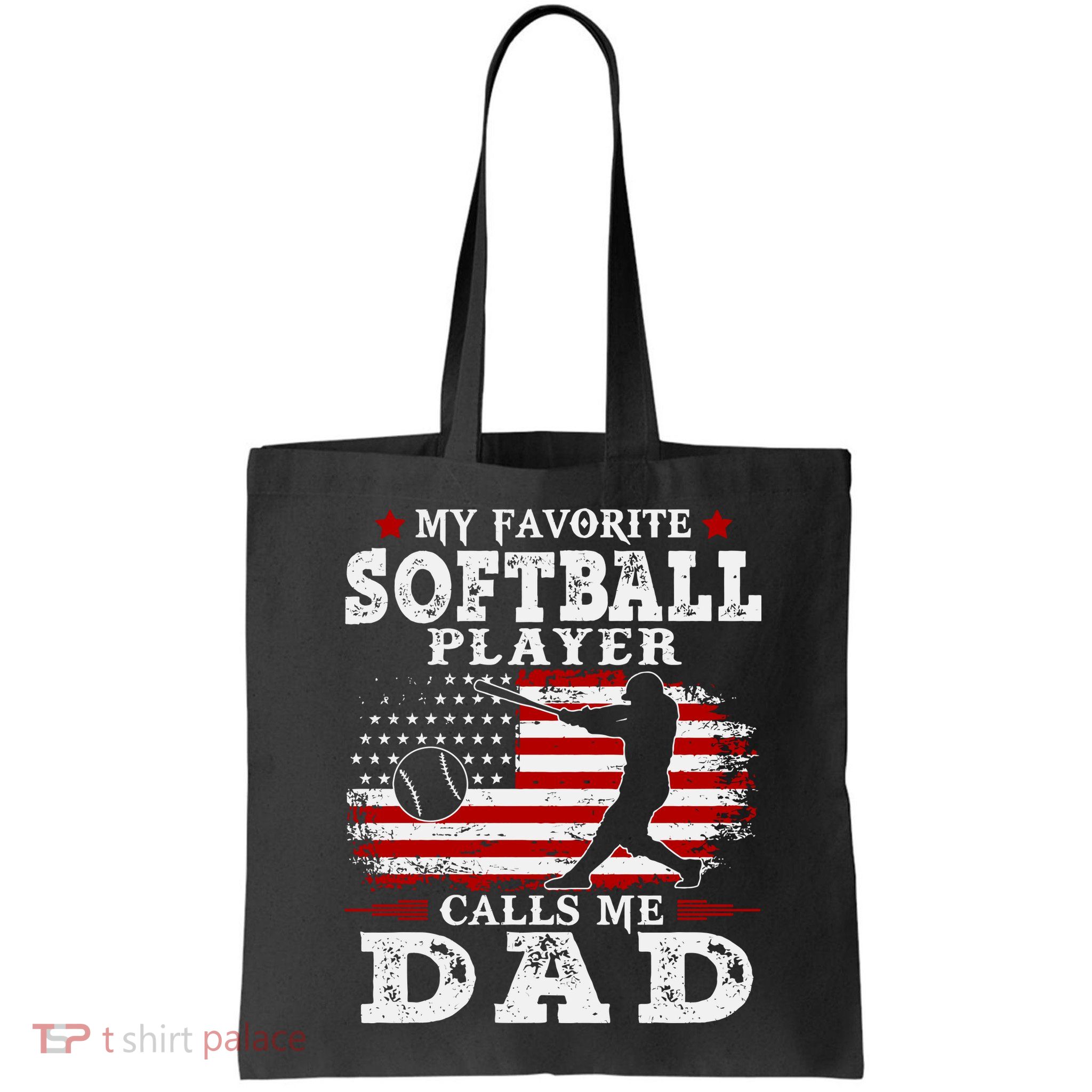 Softball Player Calls Me Dad Bag