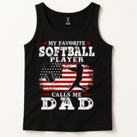 Softball Player Calls Me Dad Tank Top