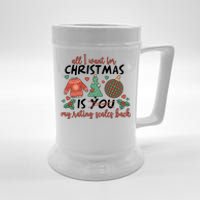 School Psychologist Christmas Rating Scales Beer Stein