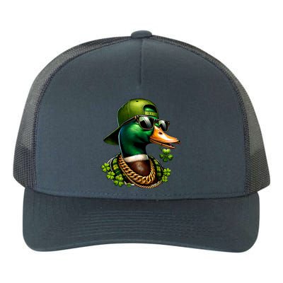 Saint Patricks Call Me Lucky Mallard Duck St PatrickS Day Yupoong Adult 5-Panel Trucker Hat