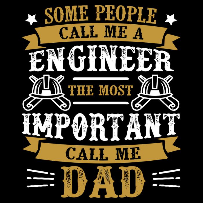 Some People Call Me A Engineer The Most Important Call Me Dad Gifts Sustainable Bucket Hat