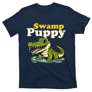 Swamp Puppy: Cute Alligator & Crocodile Lover Funny T-Shirt