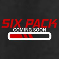 Six Pack Coming Soon Gift 7 Panel Mesh Trucker Snapback Hat