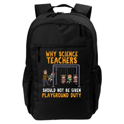 Science Physicist Chemist Teacher Vintage Daily Commute Backpack