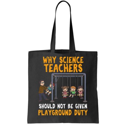 Science Physicist Chemist Teacher Vintage Tote Bag