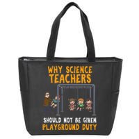 Science Physicist Chemist Teacher Vintage Zip Tote Bag