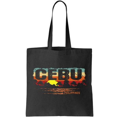 Sunset Philippines Cebu Tote Bag