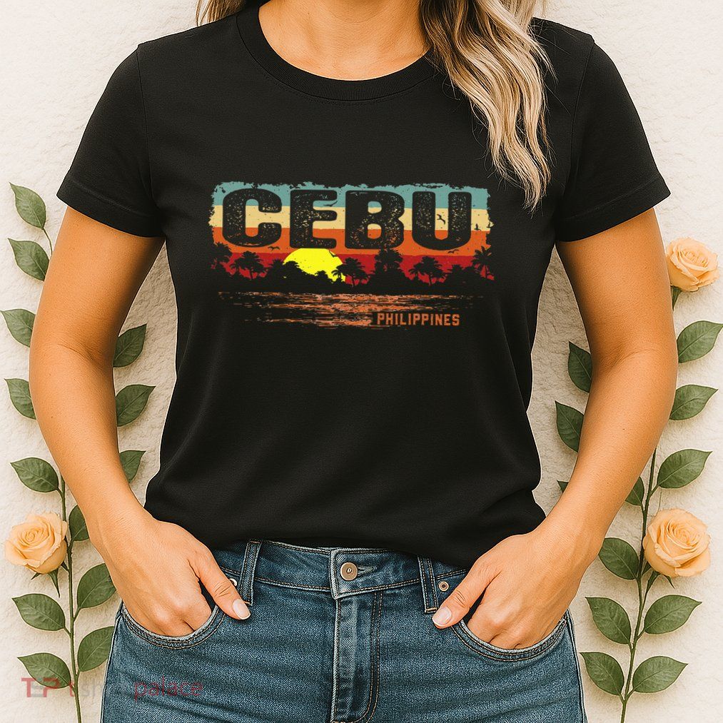 Sunset Philippines Cebu Womens T-Shirt