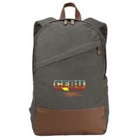 Sunset Philippines Cebu Cotton Canvas Backpack