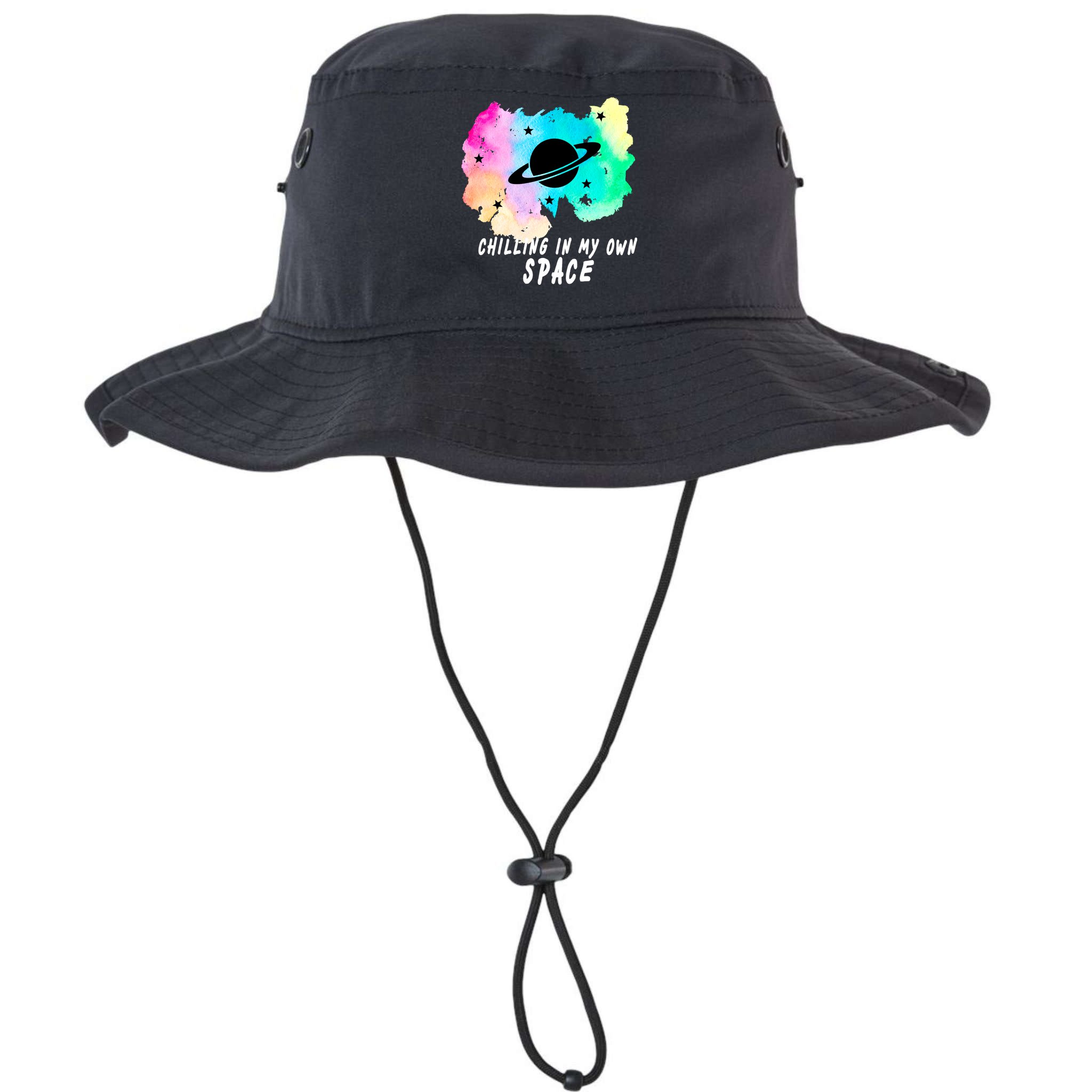 Space Planets Celestial UFO Universe Galaxy Stars Saturn Sky Bucket Hat