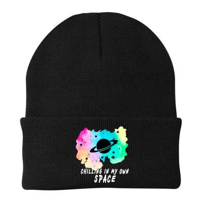 Space Planets Celestial UFO Universe Galaxy Stars Saturn Sky Knit Cap Winter Beanie