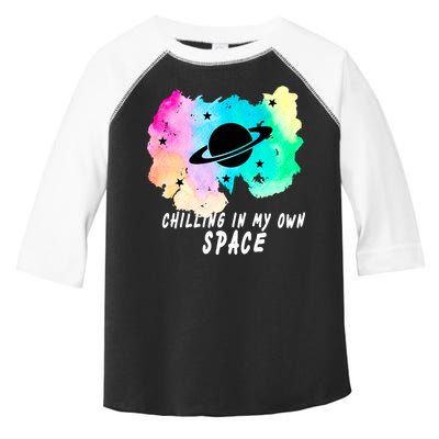Space Planets Celestial UFO Universe Galaxy Stars Saturn Sky Toddler Fine Jersey T-Shirt