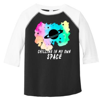 Space Planets Celestial UFO Universe Galaxy Stars Saturn Sky Toddler Fine Jersey T-Shirt