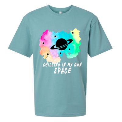 Space Planets Celestial UFO Universe Galaxy Stars Saturn Sky Sueded Cloud Jersey T-Shirt