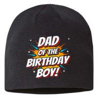 Superhero Party - Comics Birthday - Dad of Birthday Boy Sustainable Beanie