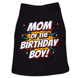 Superhero Party - Comics Birthday - Mom of Birthday Boy Doggie Tank