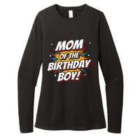 Superhero Party - Comics Birthday - Mom of Birthday Boy Womens CVC Long Sleeve Shirt