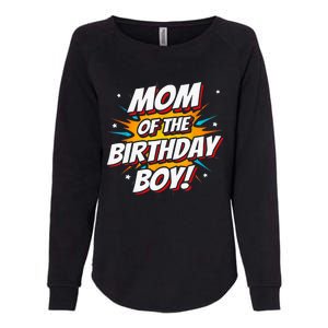 Superhero Party - Comics Birthday - Mom of Birthday Boy Womens California Wash Sweatshirt