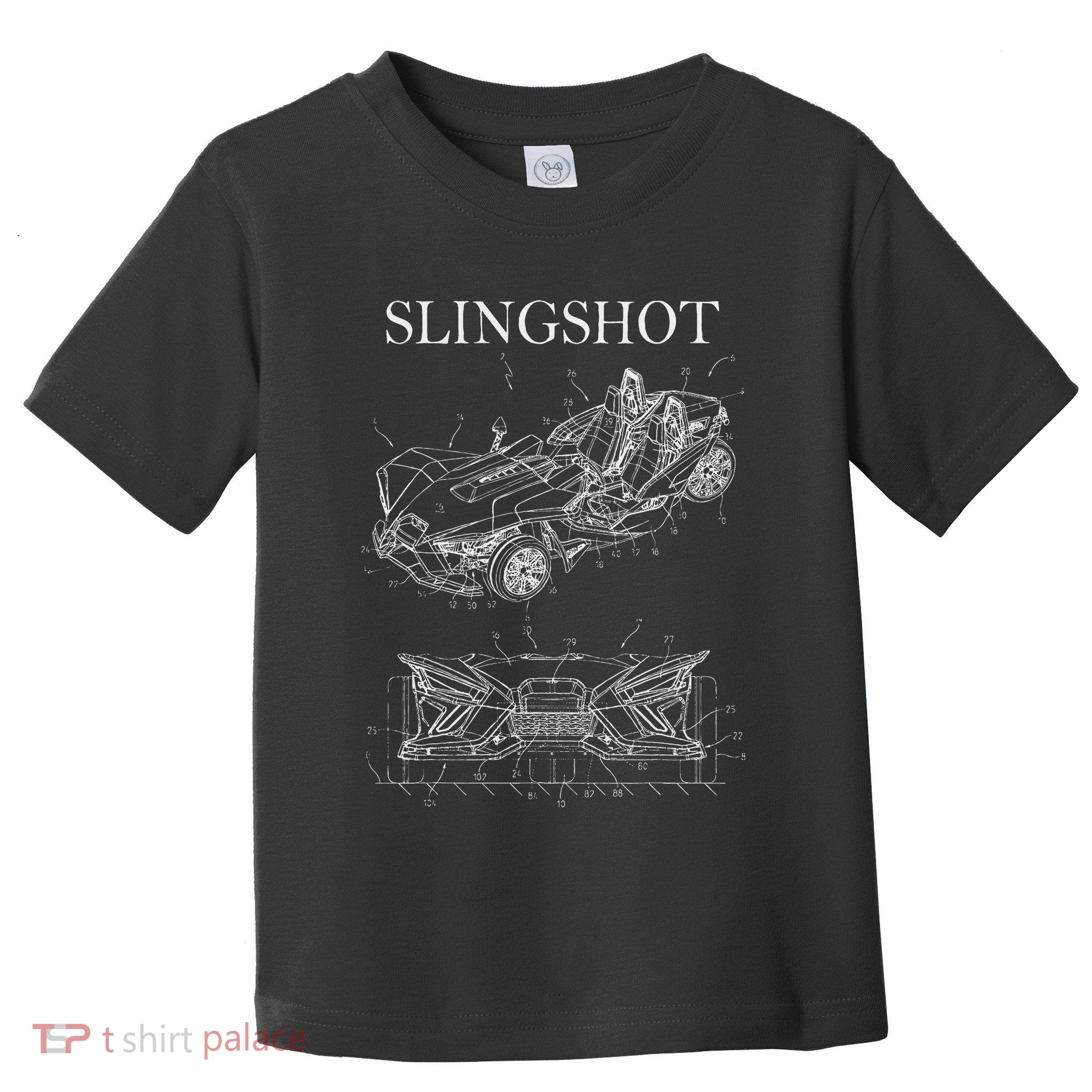 Slingshot Patent Car Sling Shot Toddler T-Shirt