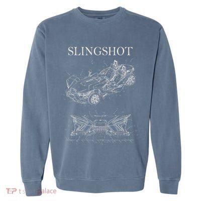 Slingshot Patent Car Sling Shot Garment-Dyed Sweatshirt