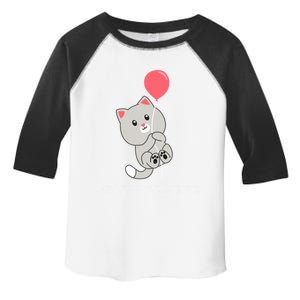 Stay Pawsitive Cute Kitten Cat Lovers Funny Gift Toddler Fine Jersey T-Shirt