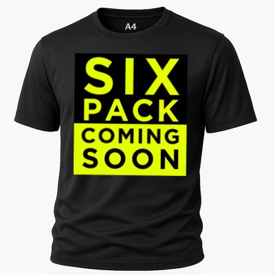 Six Pack Coming Soon Funny Abdominal Muscles Movie Preview Gift Performance Shirt