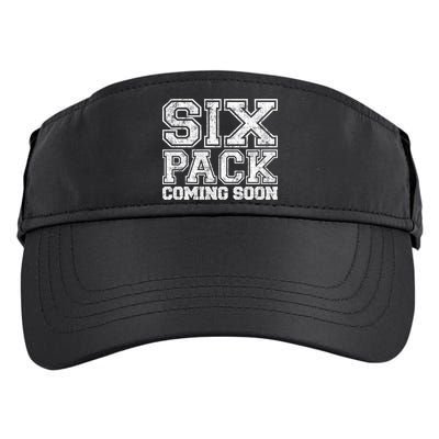 Six Pack Coming Soon Funny Passive Sport Gym Motivation Gift Adult Drive Performance Visor